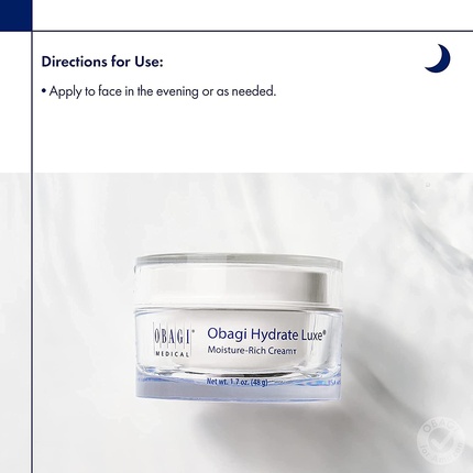 Крем с высоким содержанием влаги Obagi Hydrate Luxe