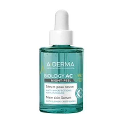 Сыворотка A-Derma Biology Ac для обновления кожи с ночным пилингом