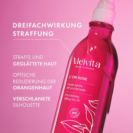 Сухое масло Melvita Rose Gold Lift