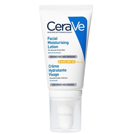 Дневной крем CeraVe Увлажняющий лосьон для лица с SPF30