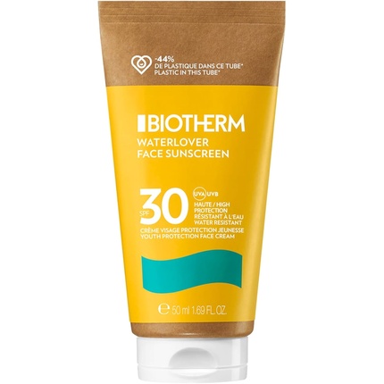 Солнцезащитный крем Biotherm Waterlover Face Sunscreen Youth Protection SPF 30