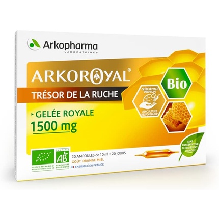 Витаминная сыворотка Arko Pharma Arkopharma Ark Royal Jelly Royale 1500мг Органическая