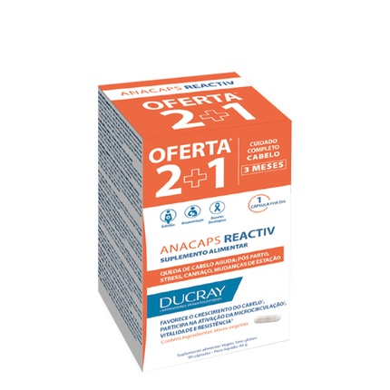 Капсулы Ducray Anacaps Reactiv