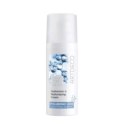Крем Artdeco Hyaluronic Replumping Cream Насыщающий Увлажняющий Антивозрастной Уход