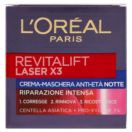 Ампулы Ночные L'Oreal Professional L'Oreal Paris Revitalift Laser X3 Крем-Маска