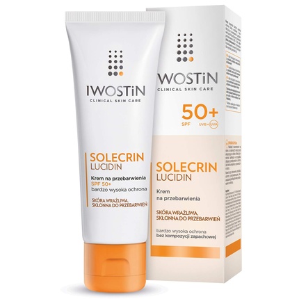 Цветной крем Iwostin Solecrin Солнцезащитный