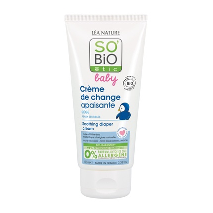 Cream Sobio Etic Soothing Diaper Cream Gentle And Effective Care For Your Baby's Skin