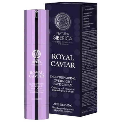 Ночной крем Natura Siberica Royal Caviar Глубокое восстановление