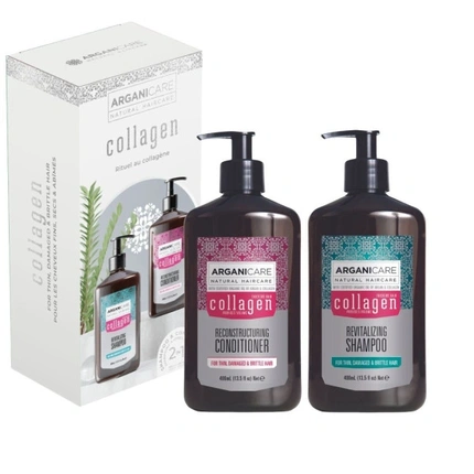 Набор Шампунь и Кондиционер Arganicare Collagen
