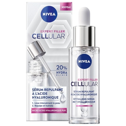 Сыворотка Nivea Cellular Expert Filler с гиалуроновой кислотой для упругости