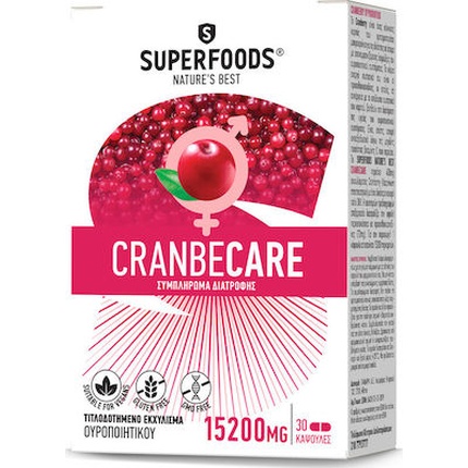 Биологически активная добавка Superfoods Superfoods Cranbecare