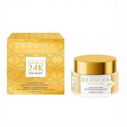 Крем для лица Dermika Luxury Gold 24k