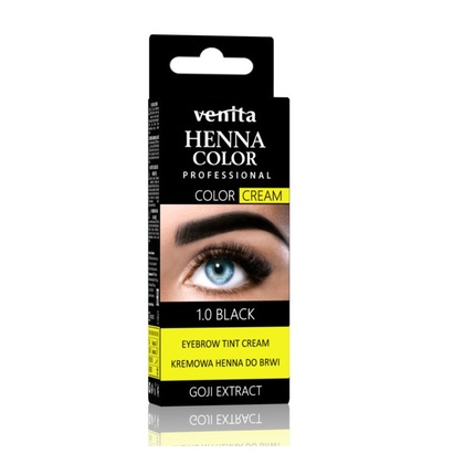 Creamy Eyebrow Henna Venita Professional 1.0 Black