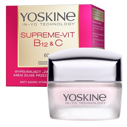 Крем Yoskine Supreme-Vit B12 & C Увлажняющий Антивозрастной Крем