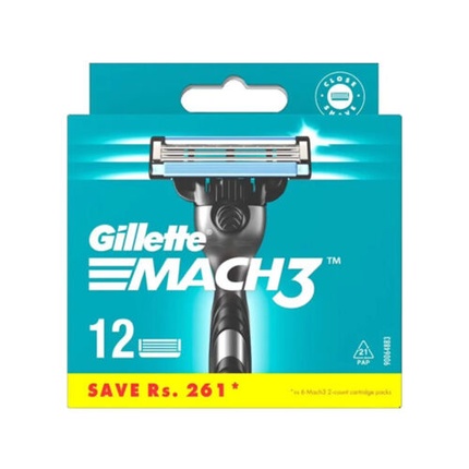 Сменные лезвия Gillette Mach3
