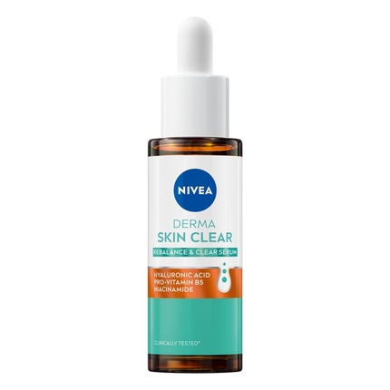 Сыворотка Nivea Derma Skin Clear Rebalance & Clear Serum