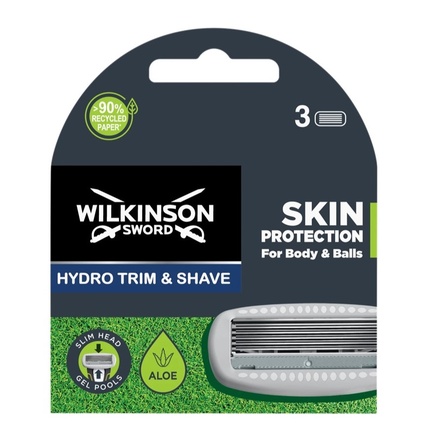 Лезвия для бритья Wilkinson Hydro Trim & Shave