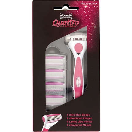 Razor Wilkinson Sword Quattro For Women Plus