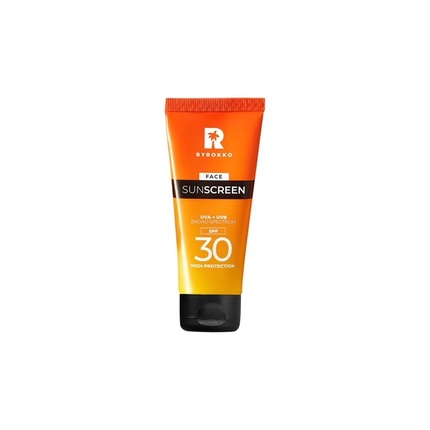 Защитное Солнцезащитное Средство для Лица Byrokko Sunscreen Spf 30