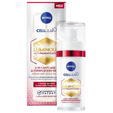 Сыворотка Nivea Cellular Luminous 630 Антивозрастная 2в1