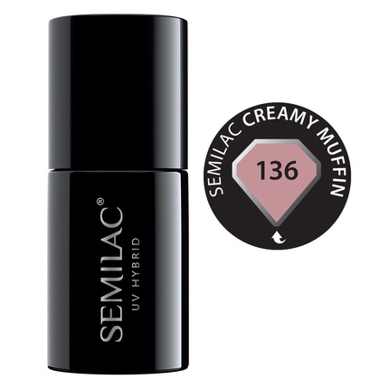 Cream Nail Polish Semilac