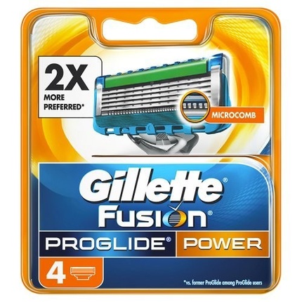 Сменные лезвия Gillette Fusion Proglide Power