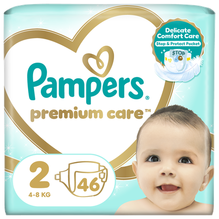 Подгузники Pampers Premium Care
