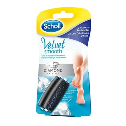 Foot Exfoliator Scholl Velvet Smooth Diamond Crystals
