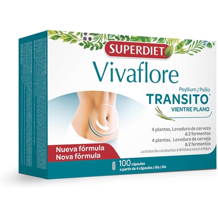 Капсулы Superdiet Vivaflore Транзит Плоский Живот