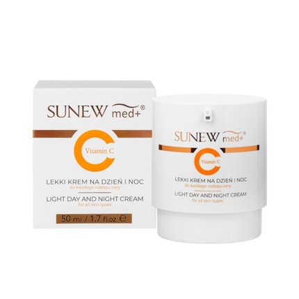 Дневной и ночной легкий крем с витамином С Face Cream SuneMed Sunewmed