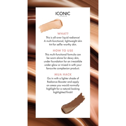 Легкий тональный крем для сияния кожи Iconic London Radiance Booster