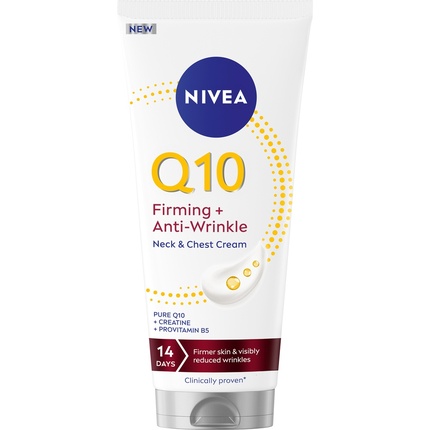 Крем Nivea Q10 Укрепляющий против морщин для шеи и декольте