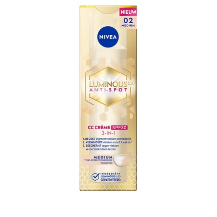 CC Флюид Nivea Luminous Tint Средний Размер