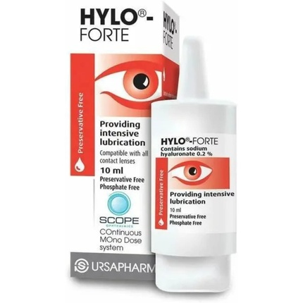 Увлажняющие глазные капли Hylo Eye Drops