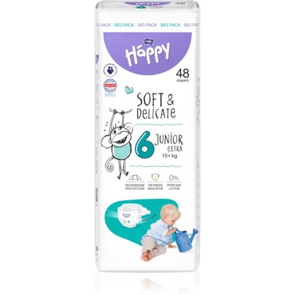 Одноразовые подгузники Bella Baby Happy Soft&Delicate