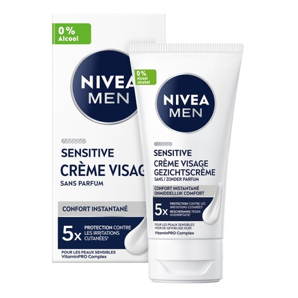 Дневной крем для лица Nivea Sensitive Gentle Moisturizer для чувствительной кожи