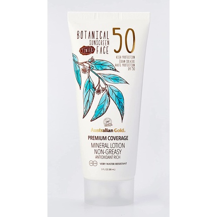 Лосьон для лица от солнца Australian Gold Botanical с SPF 50 Light