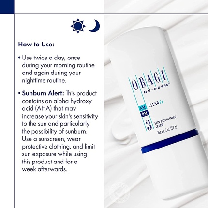 Крем Obagi Nu-Derm Clear Fx для осветления кожи