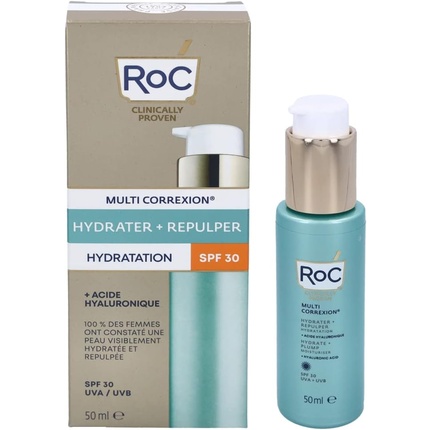 Дневной крем RoC Hydrate Plump Увлажняющий крем с гиалуроновой кислотой SPF30