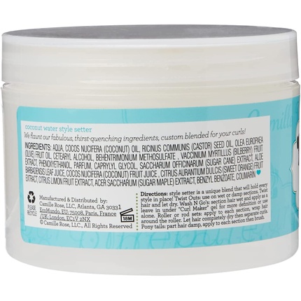 Гель для волос Camille Rose Coconut Water Style Setter