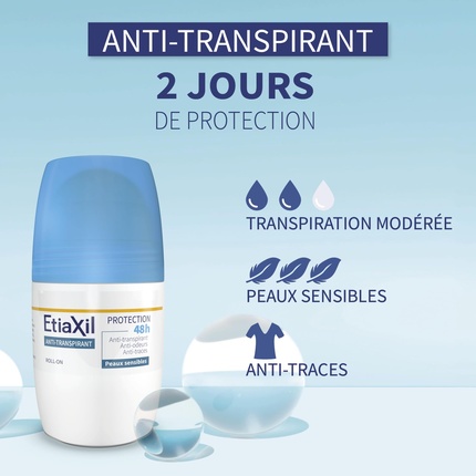 Роликовый антиперспирант Etiaxil