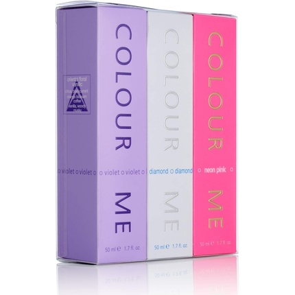 Набор ароматов Colour Me Colour Me Violet Diamond Neon Pink