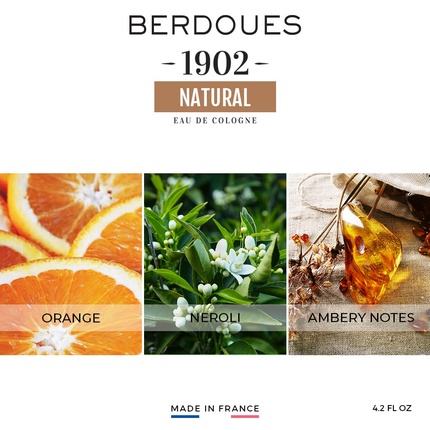 Eau de Cologne Berdoues 1902 Natural