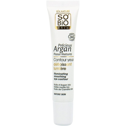 Крем для контура глаз So'bio Etic Precieux Argan Осветляющий и Разглаживающий