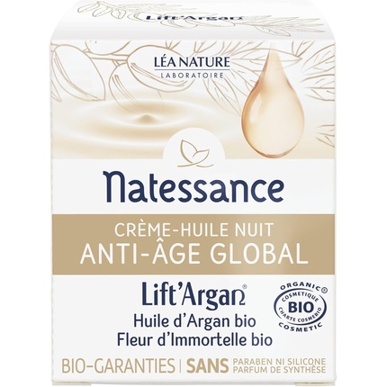 Creamy Oil Natessance Lift'argan Divinissime Immortelle