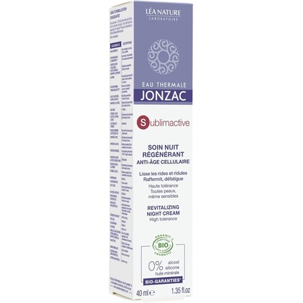 Ночной крем Eau Thermale Jonzac Organic Sublimactive Cellular Ночной антивозрастной крем