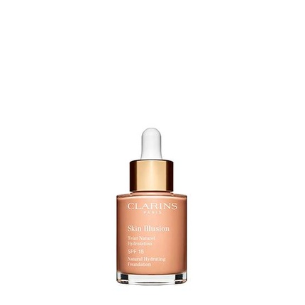 Тональный крем Clarins Skin Illusion Natural Hydrating Foundation Spf 15