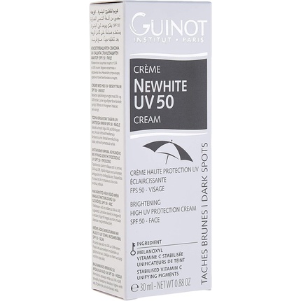 Крем Guinot Осветляющий с высоким уровнем УФ-защиты SPF 50 для лица