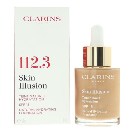 Тональная основа Clarins Skin Illusion Natural Hydrating Foundation SPF 15