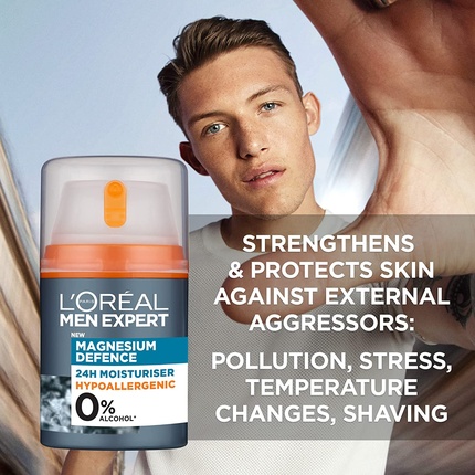 Увлажняющий крем L'Oreal Professional Men Expert для чувствительной кожи